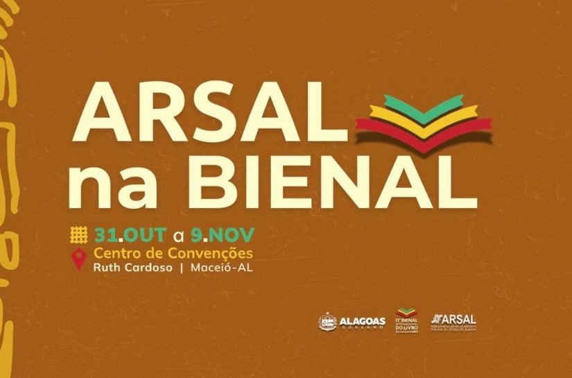 Arsal marca presença na 11ª Bienal do Livro com estande interativo, debates e programação educativa
