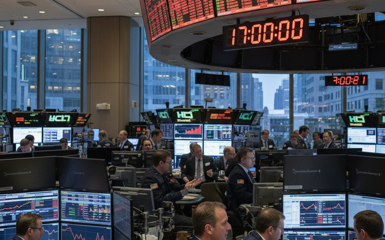 Fechamento do mercado financeiro