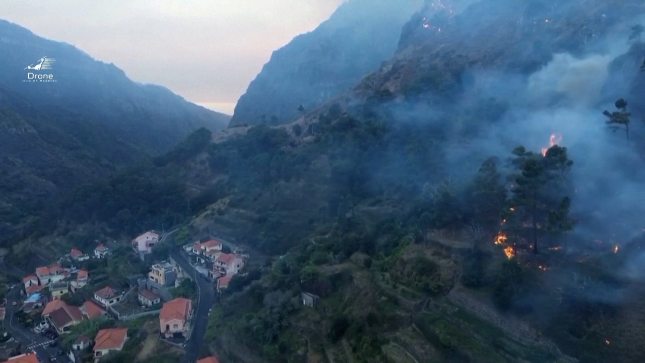 Incêndio destrói 5 mil hectares de vegetação na Ilha da Madeira, em Portugal; veja vídeos
