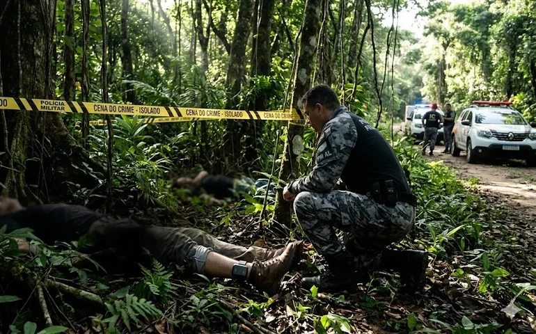 Dois homens são encontrados mortos em área de mata no Litoral Norte de Alagoas
