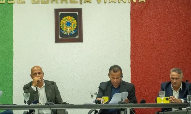 Mesa diretora da Camara de União dos Palmares - Fotos: Bruno Santos/ O Alagoano