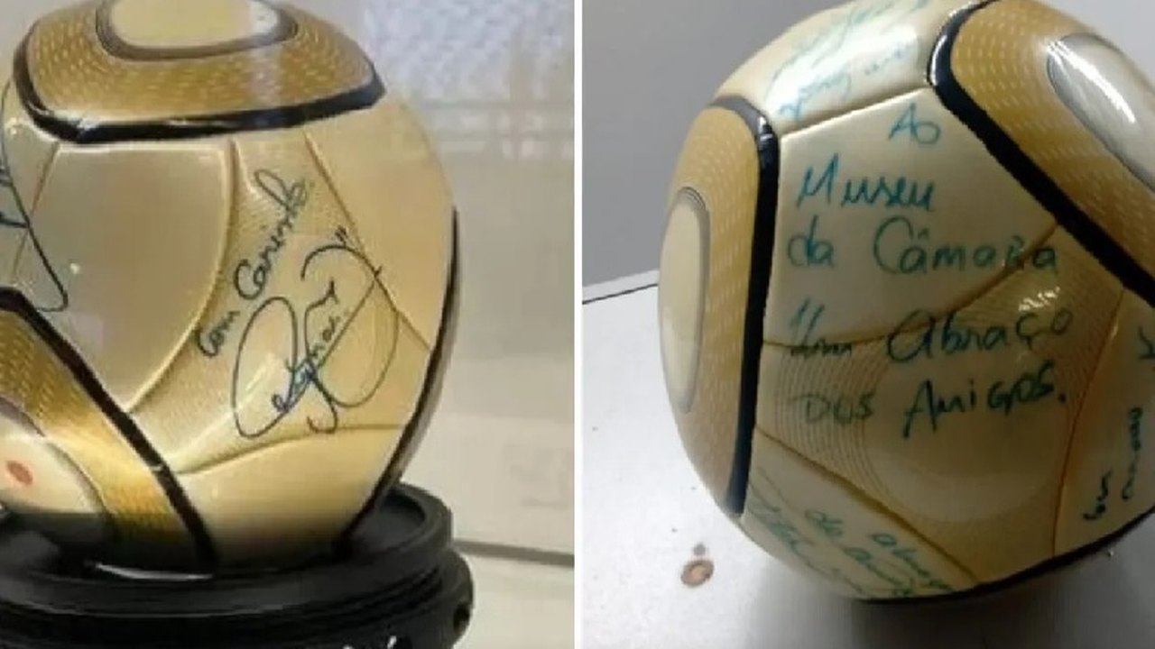 Bola autografada por Neymar é recuperada no interior de São Paulo