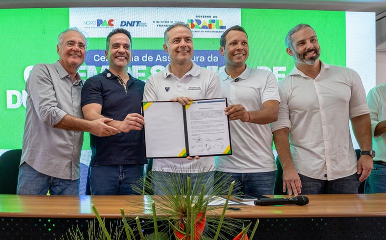 Governador Paulo Dantas e ministro Renan Filho autorizam início da duplicação da BR-104 em Alagoas