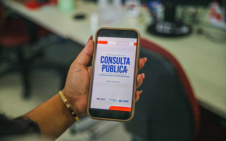 Governo de Alagoas abre consulta pública para modernizar gestão da alimentação escolar