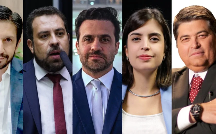 Candidatos de SP moderam ofensas, mas não evitam ataques no debate da TV Globo