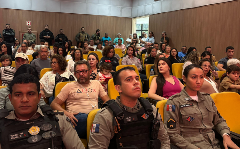 Comandante do Corpo de Bombeiros prestigia formatura do I Curso de Intervenção Tática Prisional