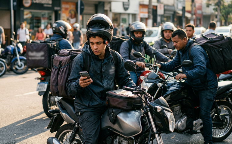 Quaest: 71% rejeitam taxa mínima para entregas por aplicativo; 78% preveem alta nos preços