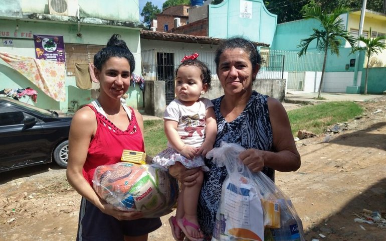 Famílias do Criança Feliz recebem kits de higiene do Unicef