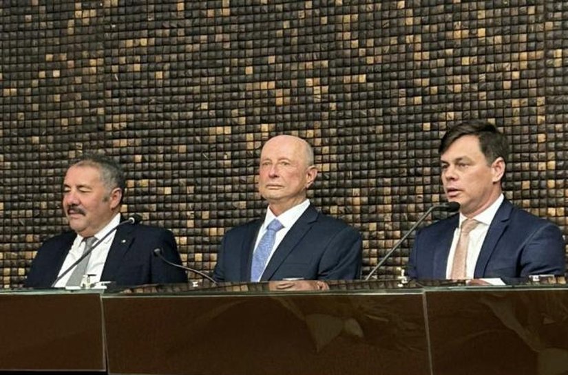 Presidente e vice-presidente do Tribunal de Contas participam da posse dos desembargadores do TRE/AL