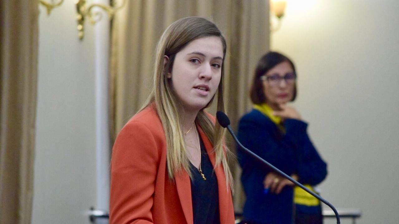 Cibele Moura destaca a realização da campanha Agosto Lilás