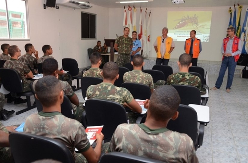 Sesau inicia capacitação de militares para o combate ao Aedes aegypti
