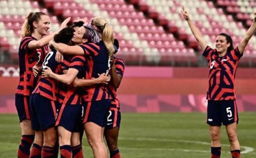 Com gol olímpico, EUA vencem Austrália e levam bronze no futebol feminino