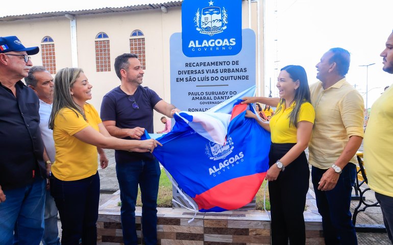 Governador Paulo Dantas inaugura obra do Pró-Estrada em São Luís do Quitunde