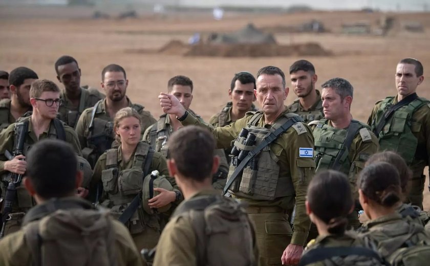 Dezenas de terroristas do Hamas são mortos em Gaza, diz exército de Israel