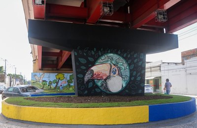 Marcelo Palmeira vistoria obras de revitalização em viadutos