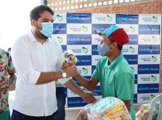 Santana do Mundaú entrega 1085 cestas às famílias em situação de extrema pobreza