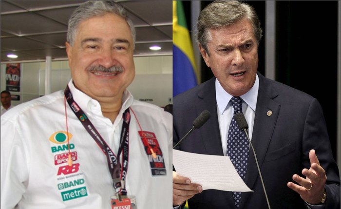 Johnny Saad e Fernando Collor Johnny Saad e Fernando Collor