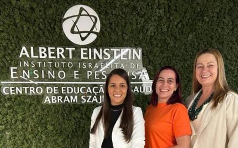 Mais profissionais do Hospital Santa Rita são capacitados no Hospital Albert Einstein