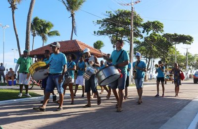 Carnaval 2019: Frevo e muita animação marcaram o primeiro ensaio aberto de Orquestras de Frevo, na Praia do Francês