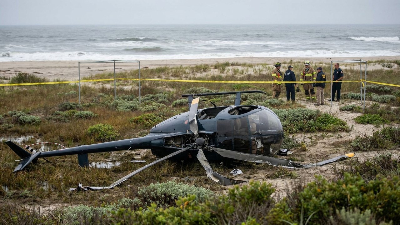 Queda de helicópteros no Recreio poderia espalhar incêndio; entenda riscos das baterias elétricas