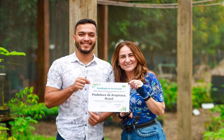 Arapiraca garante certificado de instituto internacional de desenvolvimento urbano sustentável