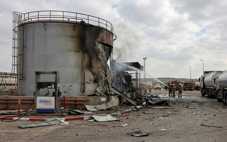 Infraestrutura de reabastecimento em Tel Aviv sofre ataque, informa Exército iraniano