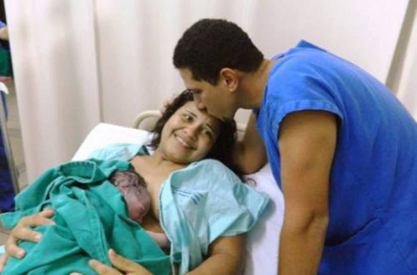 Pais têm direito de acompanhar o parto de seus filhos, orienta Sesau