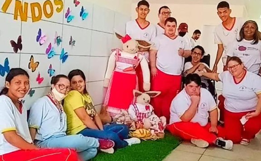 Pestalozzi de Arapiraca celebra a inclusão na comemoração de seu aniversário de 26 anos