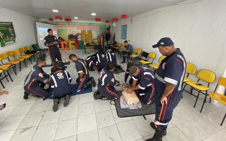 Samu Maceió leva educação continuada para bases descentralizadas no interior