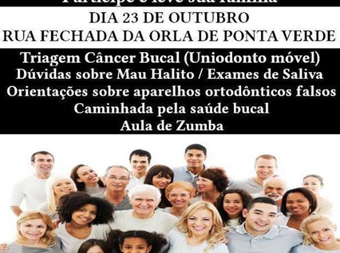 3ª Semana pela Saúde Bucal oferece serviços gratuitos em Maceió