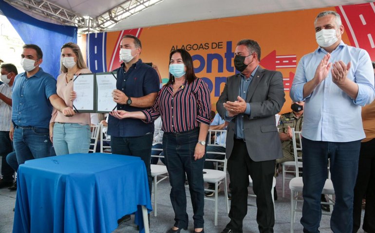 Renan Filho autoriza CISP e obras do programa Alagoas de Ponta a Ponta em Atalaia