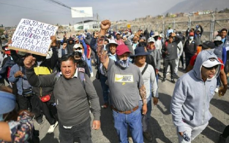 No Peru, protestos contra Boluarte deixam 67 feridos