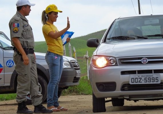 DER realiza ações preventivas de educação no trânsito durante o mês de março