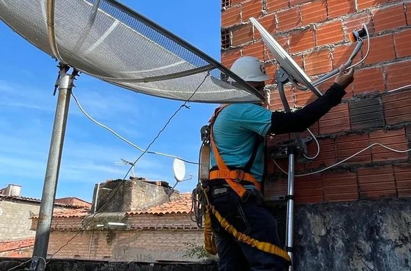 Em Marechal, mais de 430 famílias podem solicitar o kit gratuito com a nova parabólica digital