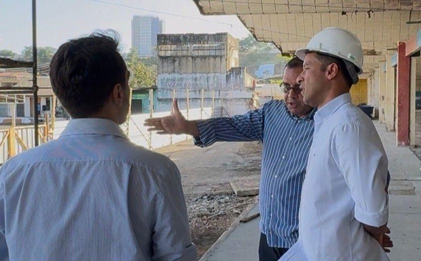 Vice-prefeito e titular da Seminfra afirma que recursos para obra do Novo Mercado da Produção estão garantidos
