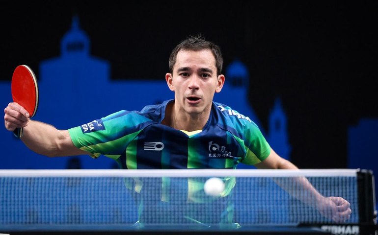 Aniversariante, Hugo Calderano conquista o bi em torneio na Eslovênia