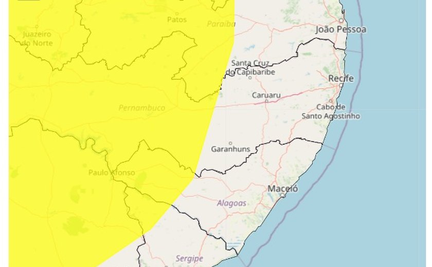 Baixa Umidade do Ar no Sertão de Alagoas: Inmet Emite Novo Alerta