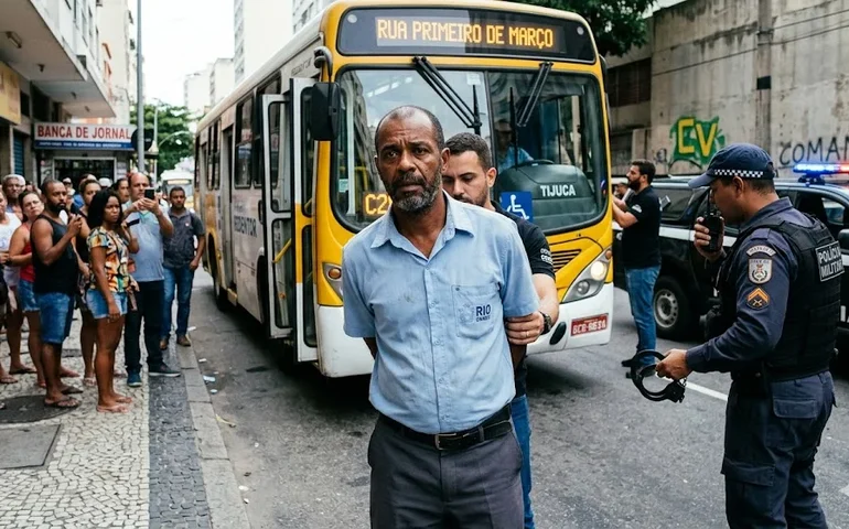 Motorista de ônibus suspeito de ser 'laranja' do Comando Vermelho é preso no Rio