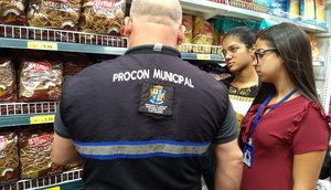 PROCON FISCALIZAÇÃO SUPERMERCADO / Foto: Foto: Ana Luísa Andrade