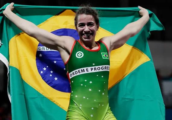Wrestling: Giullia Penalber conquista vaga nos Jogos de Paris