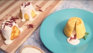 Petit Gateau de Queijo com Carne Seca / Foto: finna