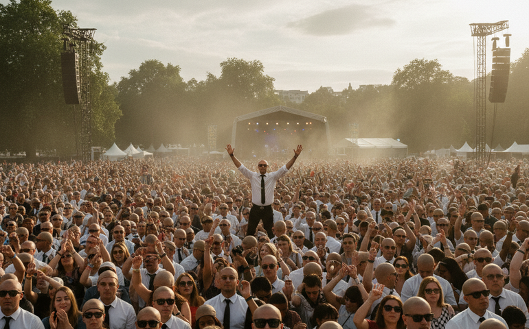 Pitbull convoca fãs para bater recorde de maior reunião de pessoas com toucas carecas