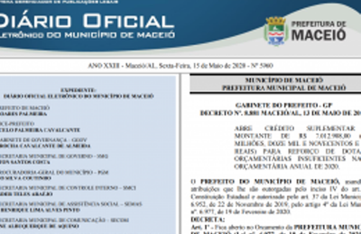 Prefeitura de Maceió estabelece medidas sobre período junino
