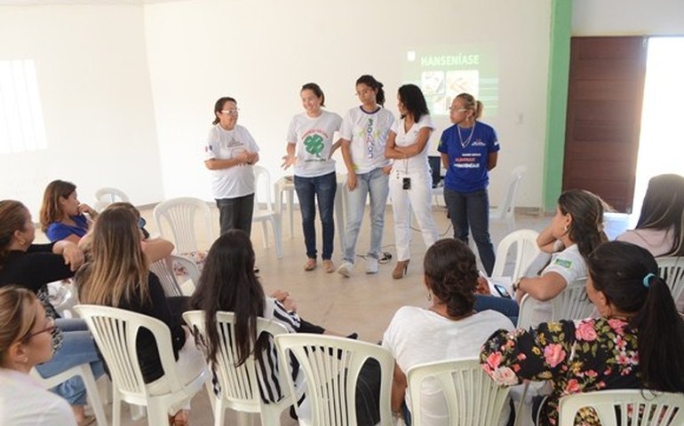 Profissionais de saúde da SGAP fazem capacitação sobre hanseníase