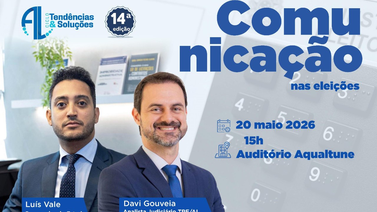 Ciclo de debates sobre Comunicação no Período Eleitoral encerra inscrições nesta terça-feira