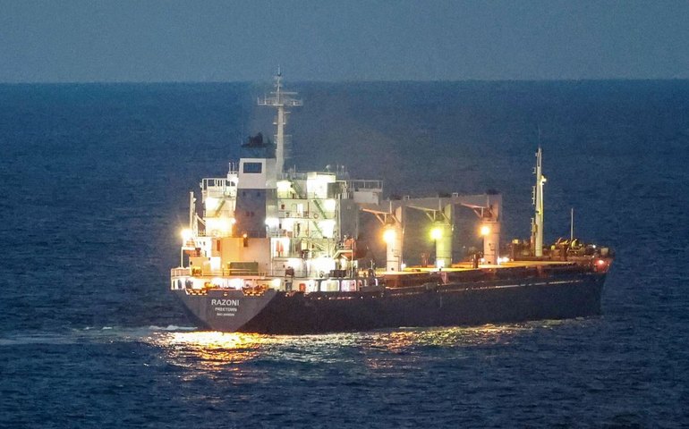 Ucrânia diz ter destruído navio de patrulha mais moderno da frota russa