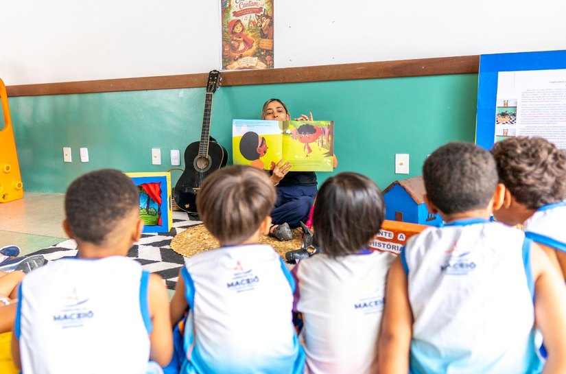 Dia da Educação Infantil é comemorado com atividades no CMEI José Orlando Cajé