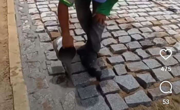 Obras em Chã Preta
