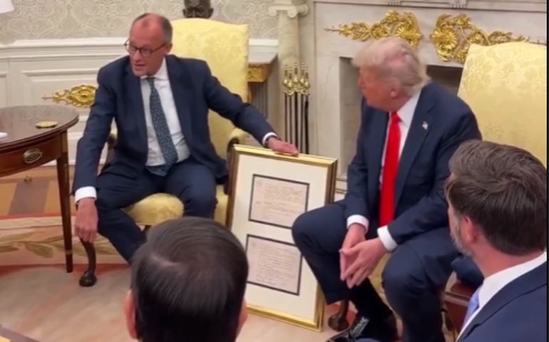 Merz convida e Trump aceita visitar a Alemanha após chanceler alemão citar reunião boa nos EUA