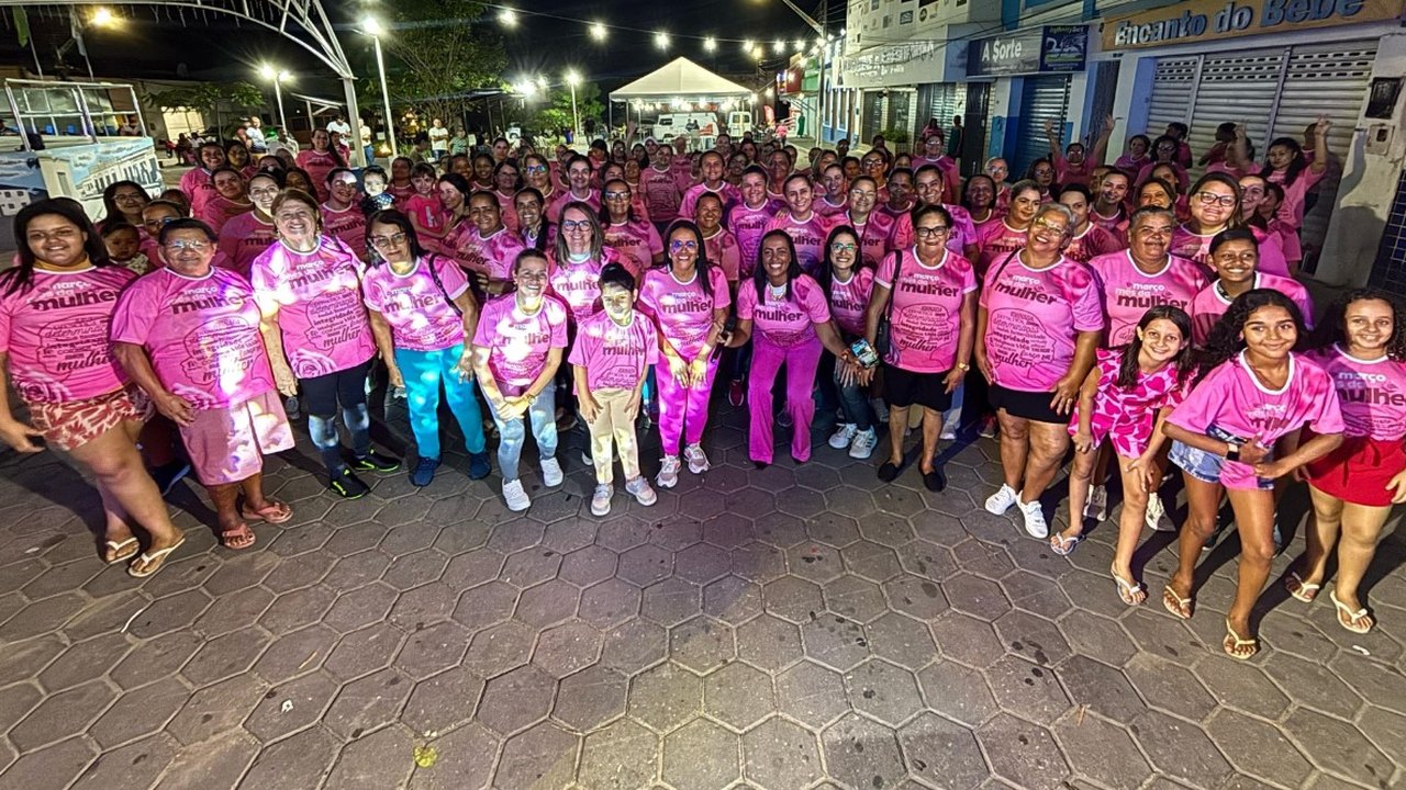 Mês da Mulher: prefeitura de Anadia promove aulão de dança